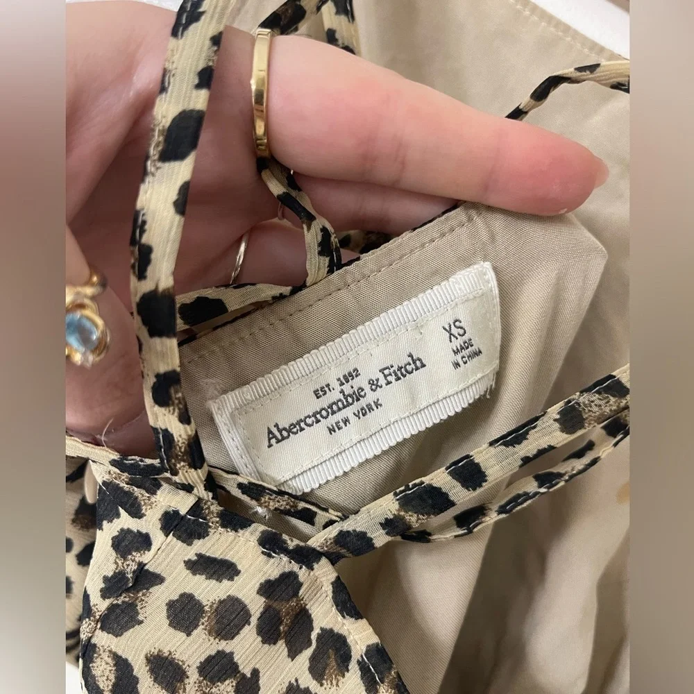Abercrombie & Fitch Animal Print Dress